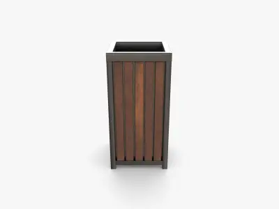 Trash can v6 3D model