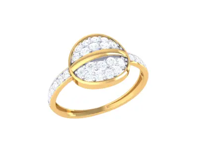 Women Ring  Render 3dm STL OBJ FBX Details 3D print model buy