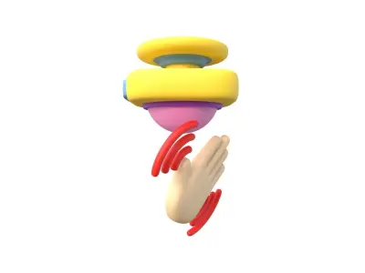 Motion Sensor 3D model