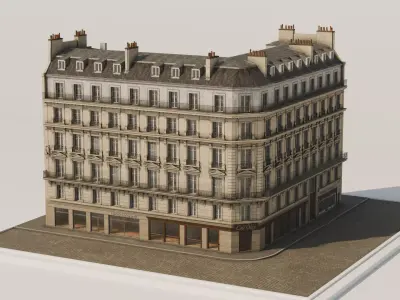 City Building I 3D model