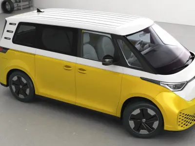  VW ID Buzz 2023 Opening doors and trunk 