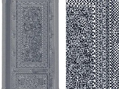 Classic Door N01 3D model