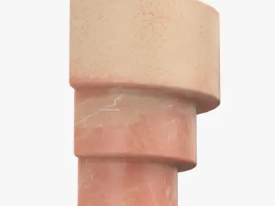 Logan Ceramic Wall Light PBR 3D model