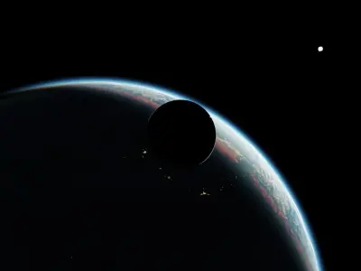 Space and cosmos HDRI Sci-fi 3D Model Collection Low-poly 3D model