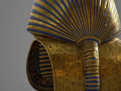  Tutankhamun Mask 