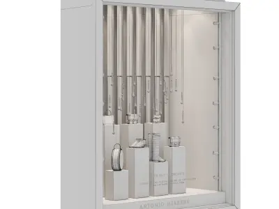 Shop window display 2 3D model