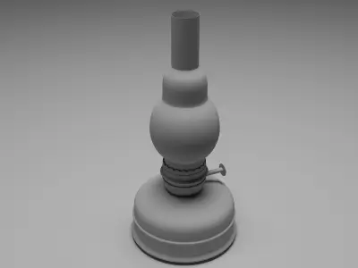 Lamp Model oil - oil 3D model