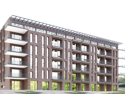 Building 06 3D model purchase