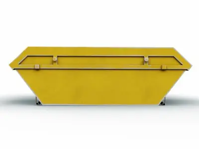 Dumpster or Skip Low-poly 3D model