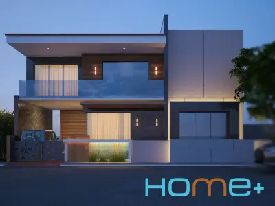 front facing home 3D model