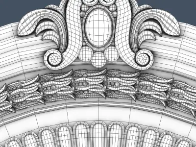 Ceiling Medallion 3D model