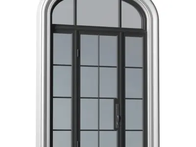 Arc Classic Entrance Door Window 3D model