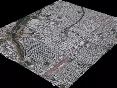 Bakersfield - USA 3D model