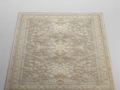 Persian Carpet Collection-vol1-4k texture Low-poly 3D model