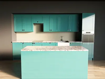 22-Kitchen10 glossy 2 3D model