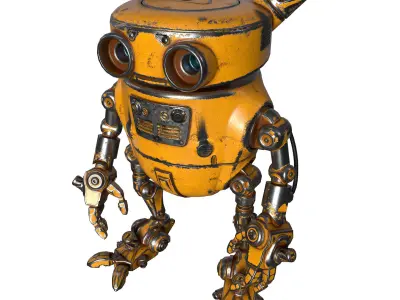 Robot Eddie  3D model