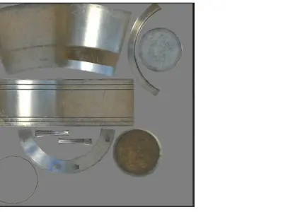  farm can lowpoly Low-poly 3D model