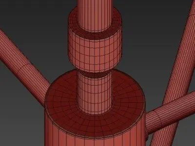 Italian Globe Cedar Moss Light 20 3D model