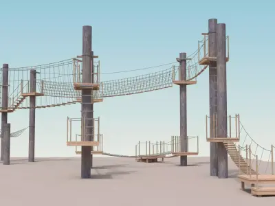 Adventure Park 3D model