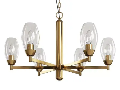 Julian Chandelier 68 Low-poly 3D model