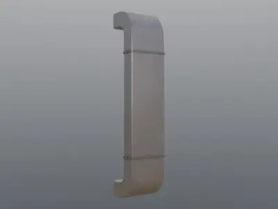Street prop Vent 0003 Low-poly 3D model