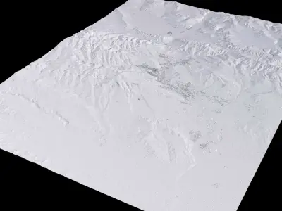 Tbilisi Georgia City Landscape 3D Model 3D model