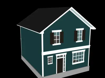 Small house  3D model