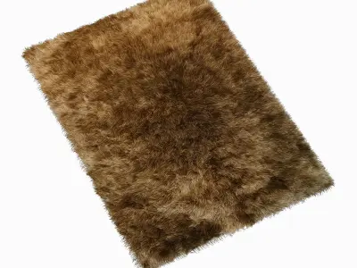 Carpet Shaggy Metallica 3D model