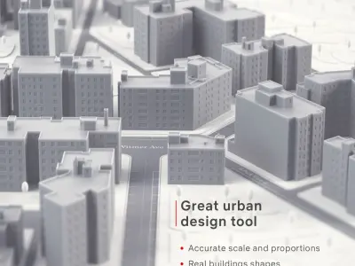 3D Print miniature building RB-US-NY-093 3D print model