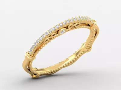 Jewelry Wedding 3D Print Model 3D print model