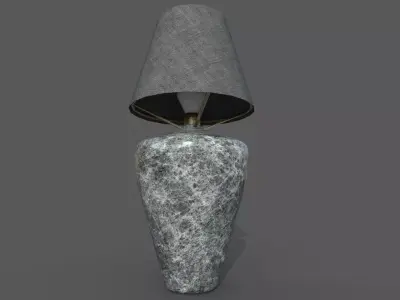room lamp low poly pbr ready Low-poly 3D model