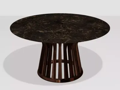 Noobist - Table - cilebauwod Low-poly 3D model