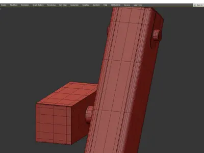 MARK SCONCE Low-poly 3D model