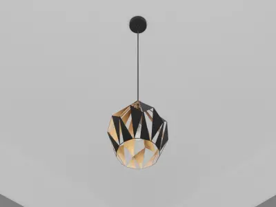 Pendant Ceiling Light P703 Low-poly 3D model