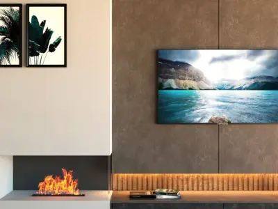  New York living room 3D model