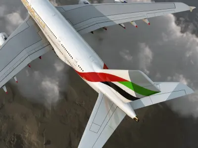  Airbus A380-800 Emirates 