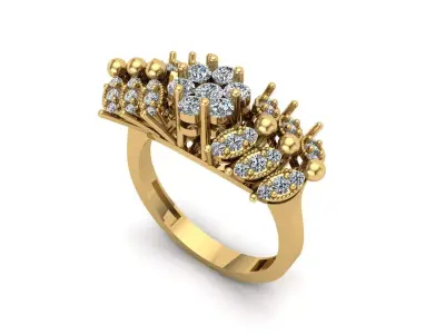 Jewelry ring 144 3D print model