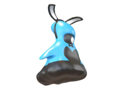 Slime OI v1 0002 Low-poly 3D model