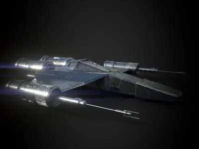 Space Ship  3D model buy