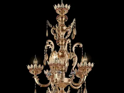 MD 89325-46 Osgona Chandelier 3D model