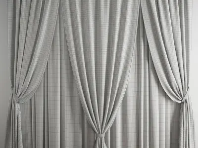 Curtain 340 3D model