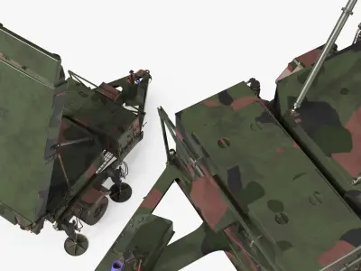  AN-TPS-80 Ground Air Radar System Deployed 