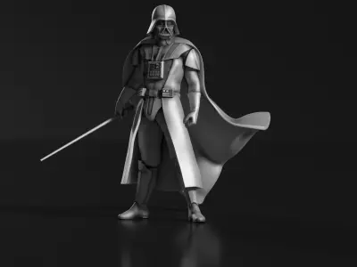 Darth Vader Figure Set 06 3D print model