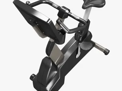 Life Fitness Integrity Series Upright Lifecycle 3D model
