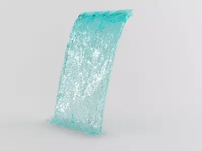 Fountain potok 2 3D model