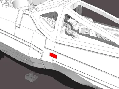 X-WING Model Kit STL files 3D print model