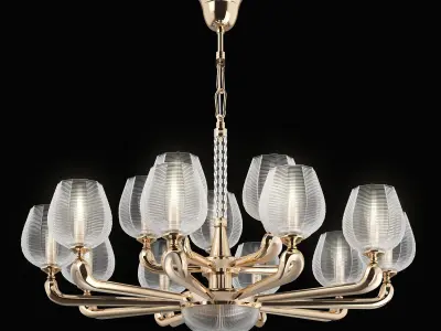 706152 Delta Osgona Chandelier 3D model