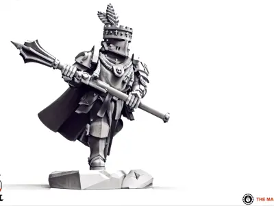 Feudal Guard - Lord Commander Rook 3D print model