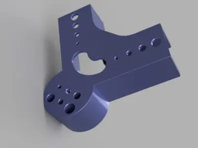 90-Degree Woodworking Clamp Bracket 3D print model