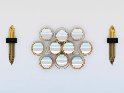 Decorative Wall Elements 3D model